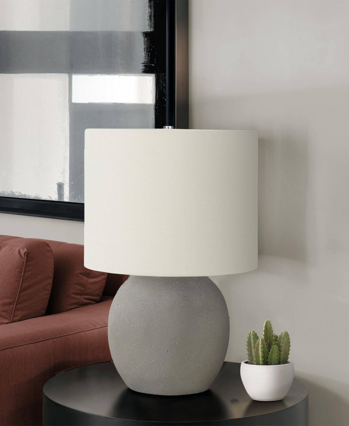 Monarch Specialties Lighting 20" Metal Table Lamp
