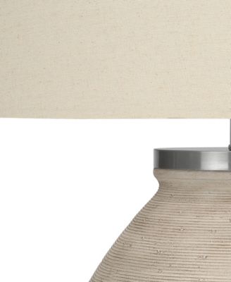 Lighting 25" Linen Table Lamp
