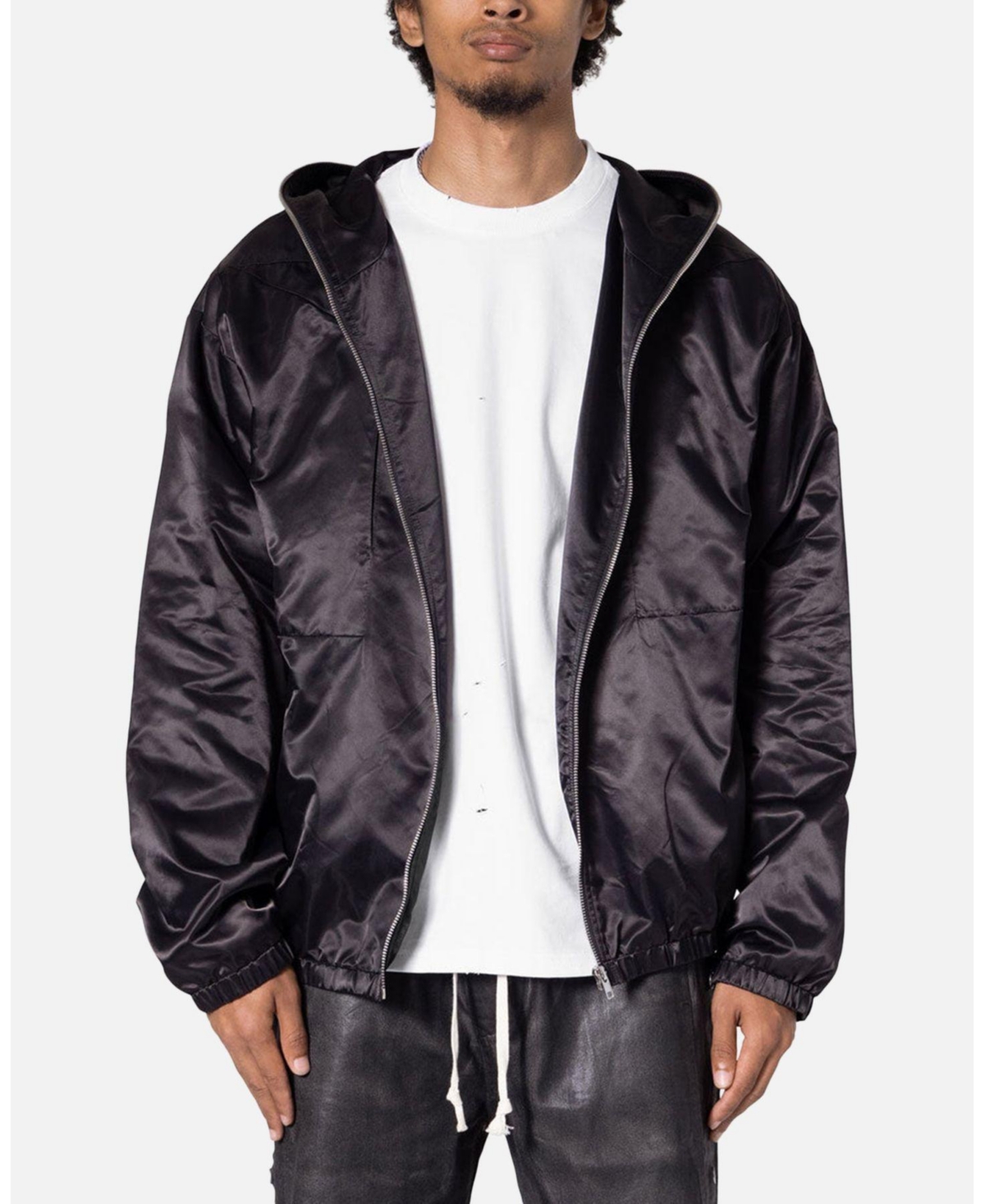 mnml Men's Full Zip Paneled Fight Jacket