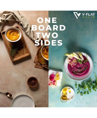 30x40" Double Sided Duo Board Backdrop, Miami Sky/Sahara Sand