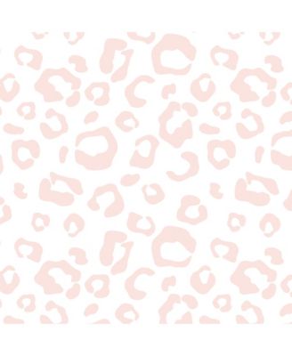 Signature Pink/White Leopard Organic Cotton Fitted Crib Sheet