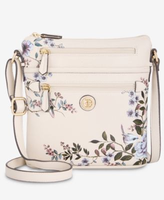 Floral North South Crossbody, Exclusively at Macy's 