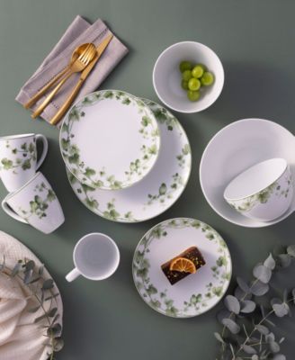 Ivy Whisper 12-Piece Dinnerware Set, Service For 4