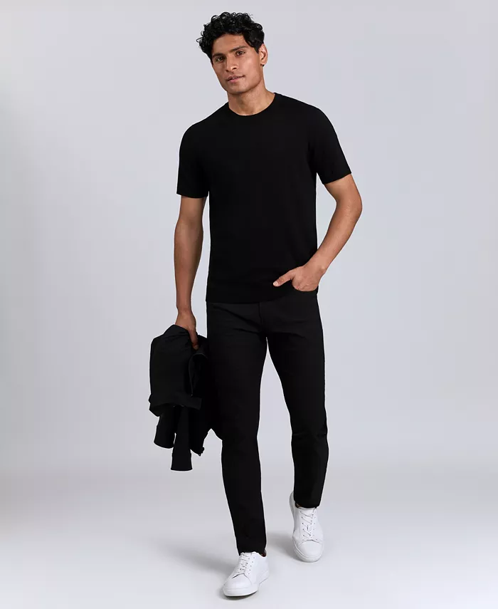 Kennth Cole Men's Slim-Tapered Fit Stretch Tech Pants - thumbnail 7