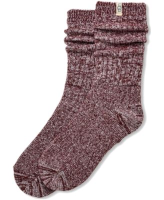 Women's 3-Piece Rib Knit Slouchy Crew Socks