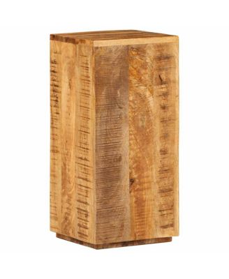 Plant Stand Set of 2 Natural Mango Wood Solid Mango Wood