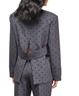 Women's Velvet Spot Blazer