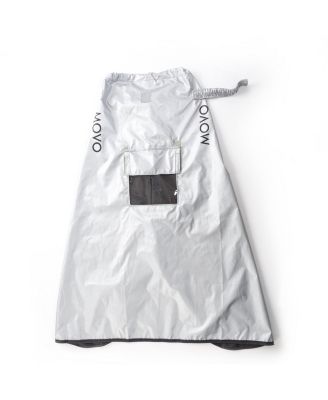 CRC03 Extra-Long Waterproof Rain Coat for DSLR Camera, Lens & Tripod (Metallic Gray)