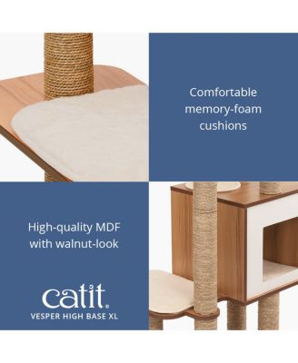 Vesper High Base XL, Walnut