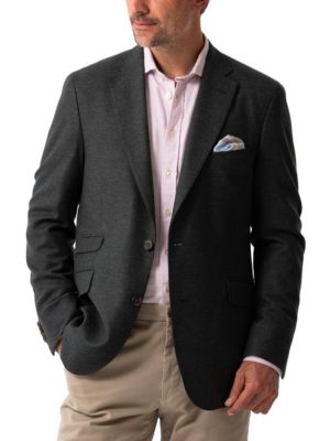 Men's Classic Wool and Cashmere Blend Blazer