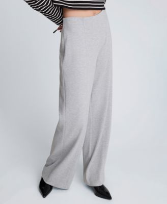 Women's Pin-Tuck Wide-Leg Pants