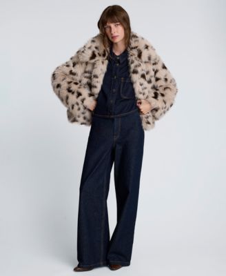 Women's Wide-Leg Denim Trousers