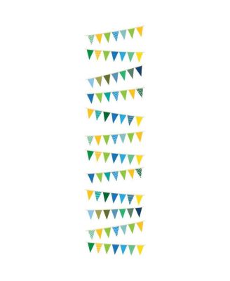 53"x18' Printed Background Paper, Party Banners, 2-Pack, Bundle with 4x 1-1/4x1" Steel Spring Orange Clamp