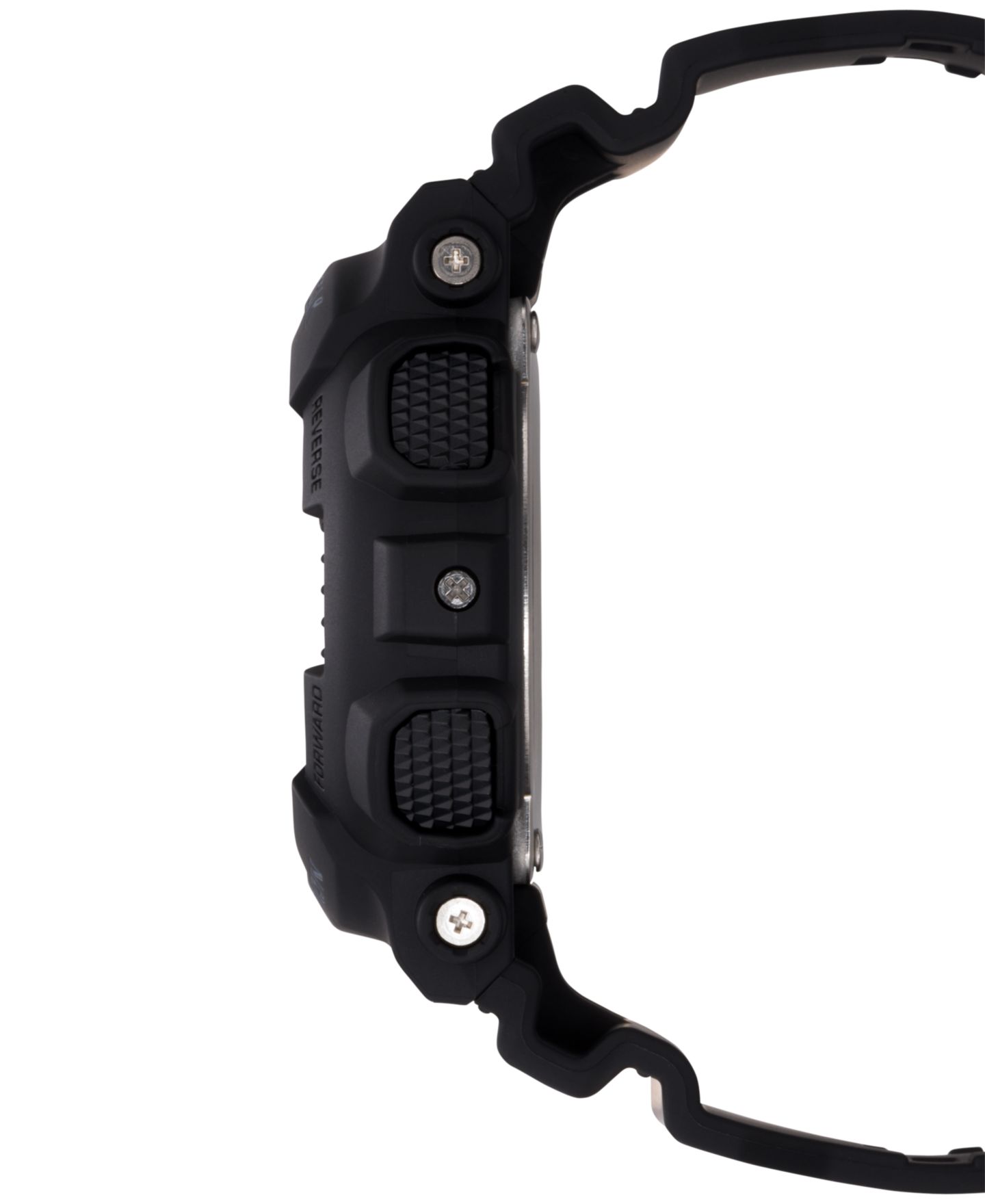 Мужские часы G-Shock Analog Digital Black Resin Strap Watch, 55mm GA110-1B — фото 3