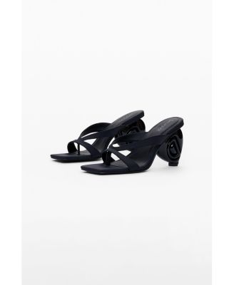 Women's Sandalia tacon corazon