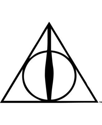 Men's Men s Royal Blue Heather Deathly Hallows Graphic Size M T-Shirt