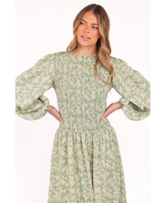 Women's Ashara Long Sleeve Midi Dress
