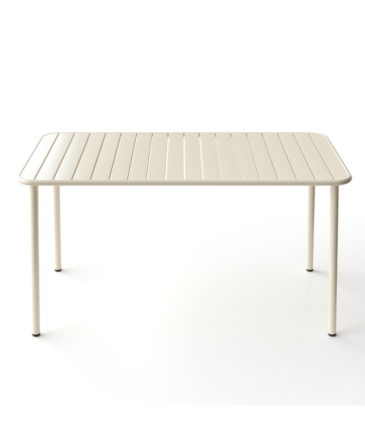 Streamdale Furniture Set of 1 with 4 chairs Sella Long Outdoor Dining Table