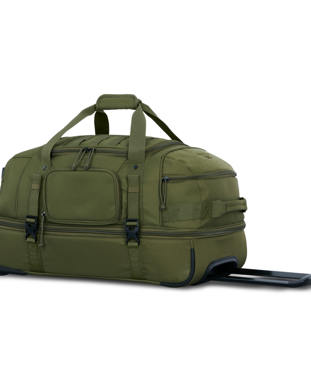 High Sierra Pathsetter 22" Carry-on Wheeled Duffel In Green