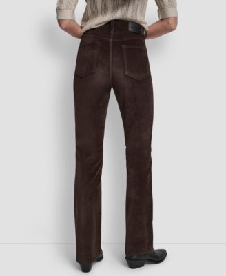 Women's High-Rise Corduroy Bootcut Jeans