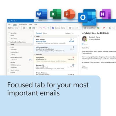 Office Home & Business 2024 for PC/Mac, 1-User, Box Pack