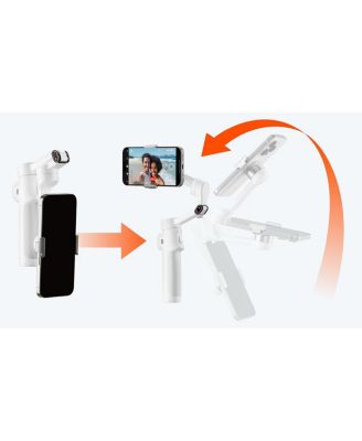 Flow 2 3-Axis AI-Powered Smartphone Gimbal, Summit White