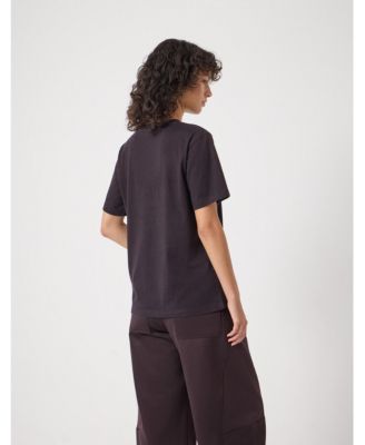 Women's Metallic Graphic Cotton T-Shirt