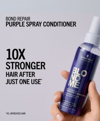 BlondMe Bond Repair Purple Spray Conditioner, 5 oz.