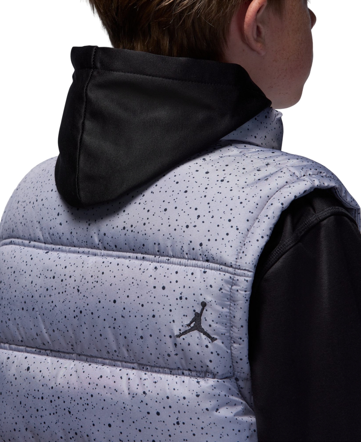 Jordan Boys 8-20 Layered Look Hooded Jacket