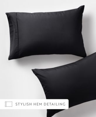 Style Simplified Set of 2 Pillowcase Pair, King