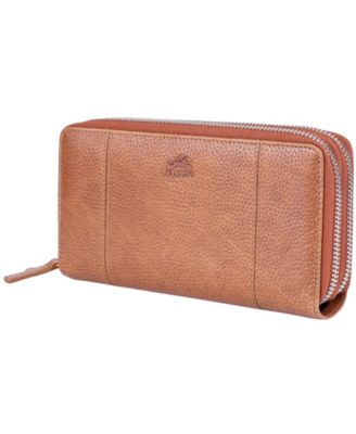 Fifth Avenue RFID Secure Double Zipper Wallet