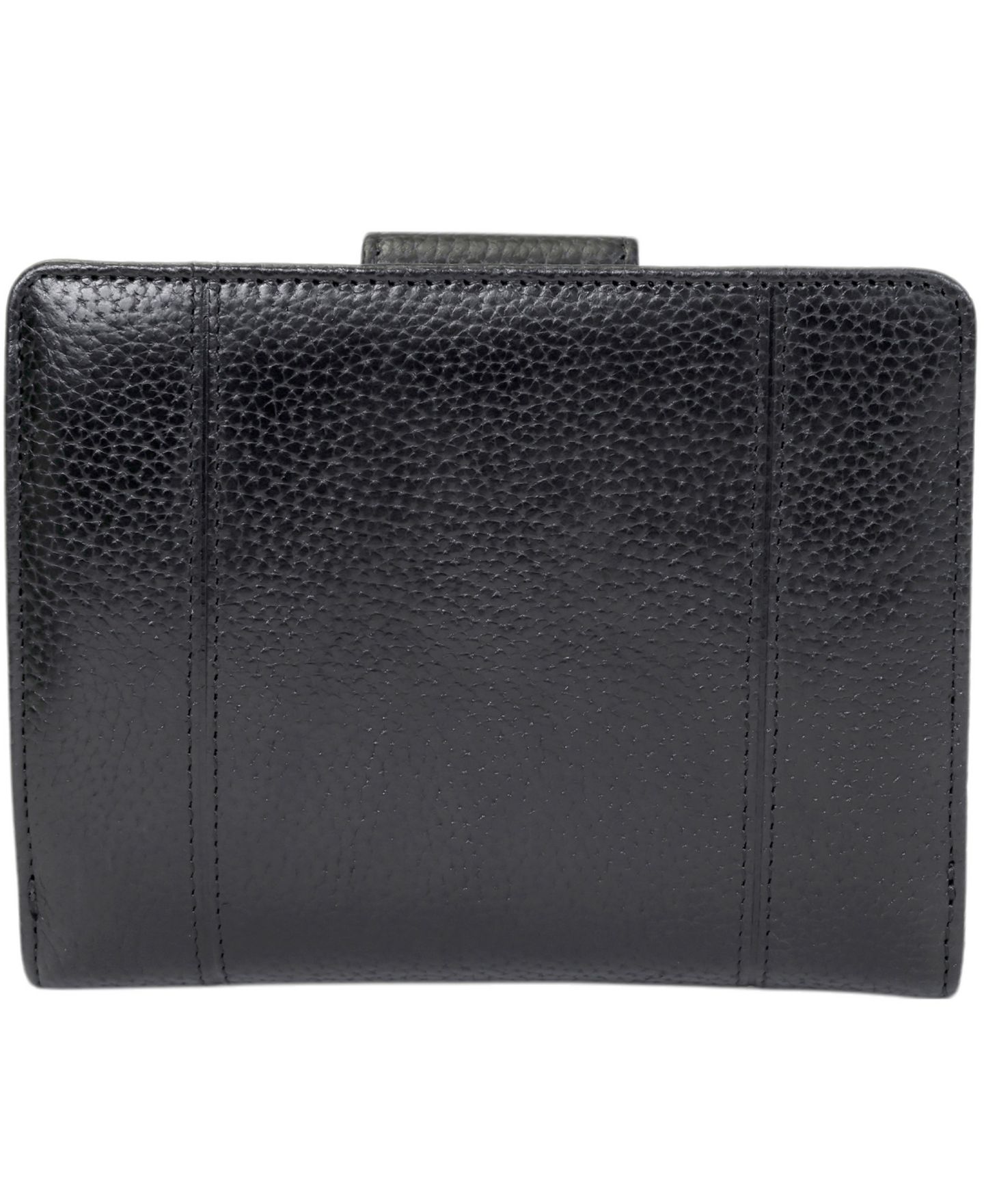 Женский клатч Mancini Fifth Avenue RFID Secure Zipper Clutch, цвет: Чёрный — фото 4