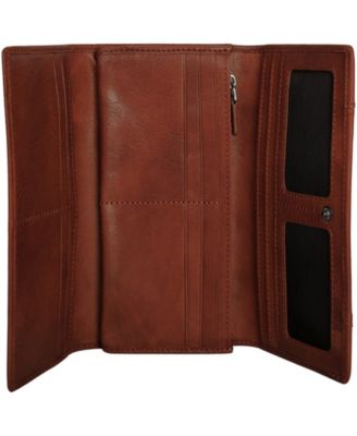 Pelle D'oro RFID Secure Trifold Wallet
