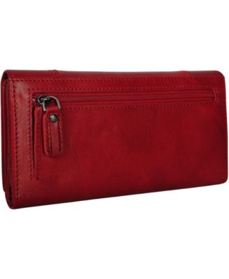 Pelle D'oro RFID Secure Quad Fold Wallet