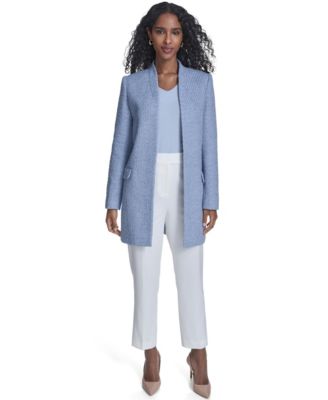 Women's Notch Collar One-Button Blazer