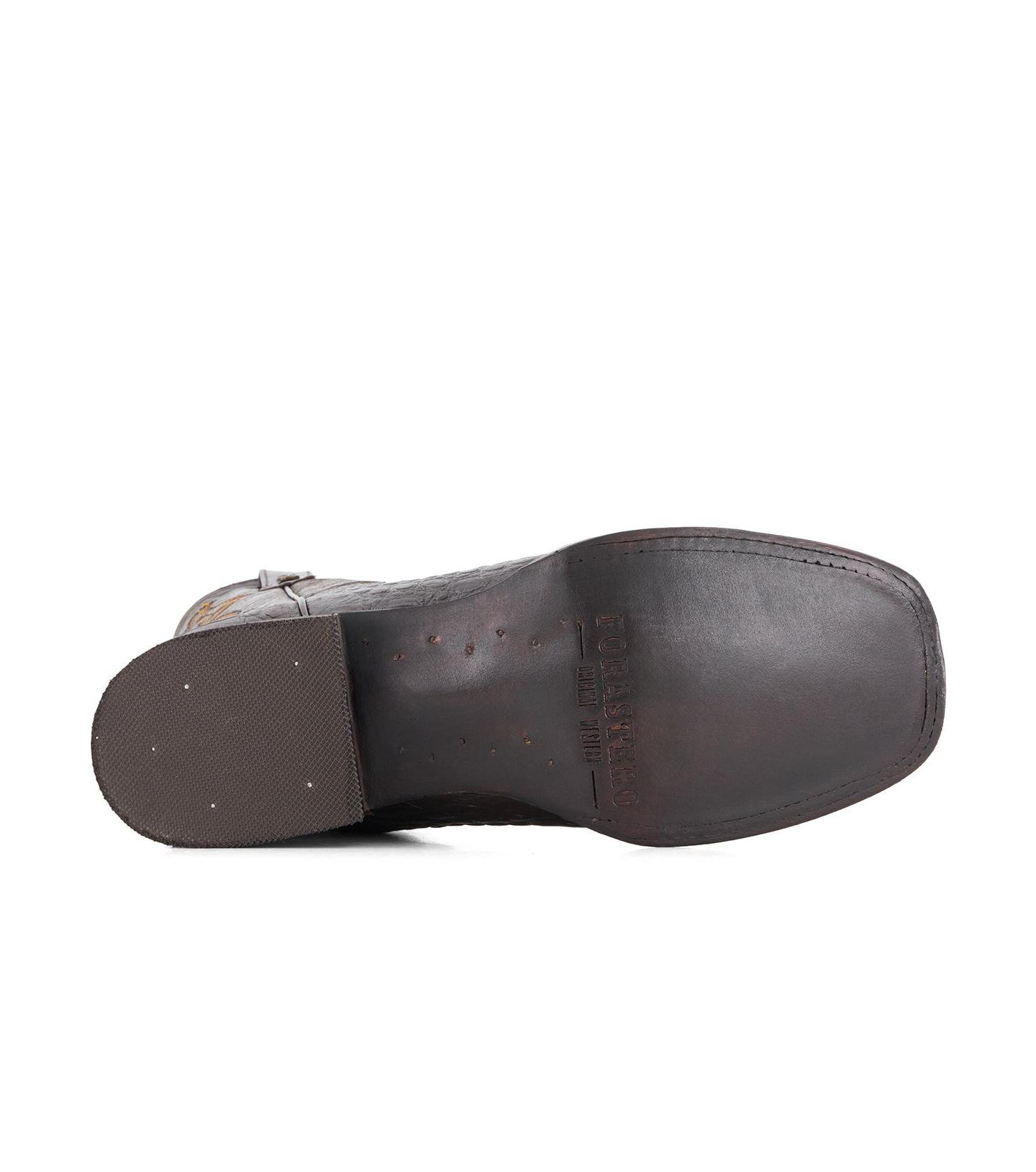 Мужские ботинки Forastero Croco Embossed Leather Cowboy, цвет: Коричневый — фото 5