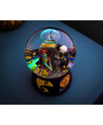 Disney Nightmare Before Christmas Jack & Sally Light-Up Snow Globe | 6 Inches