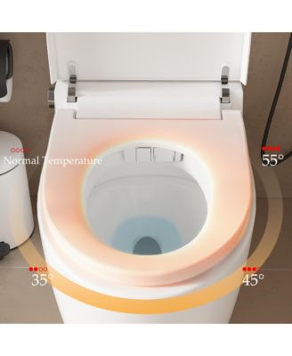 Smart Toilet | Automatic flip cover, foot feel flushing, instant heating constant temperature, antibacterial drying, 110V