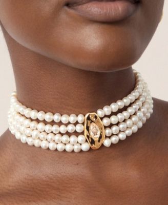 Freshwater Cultivated Pearl Luxe Choker Necklace