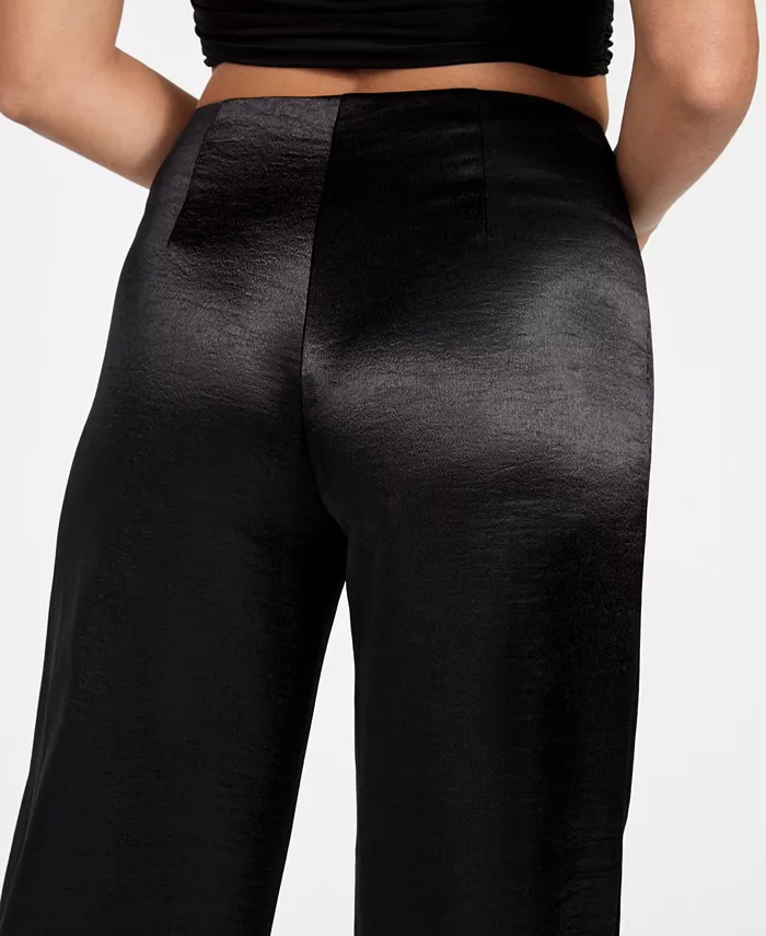 Women's Julie Satin High Rise Pants - thumbnail 9