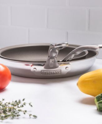 Pure Glide Stainless Steel 2-Pc. Fry Pan Set