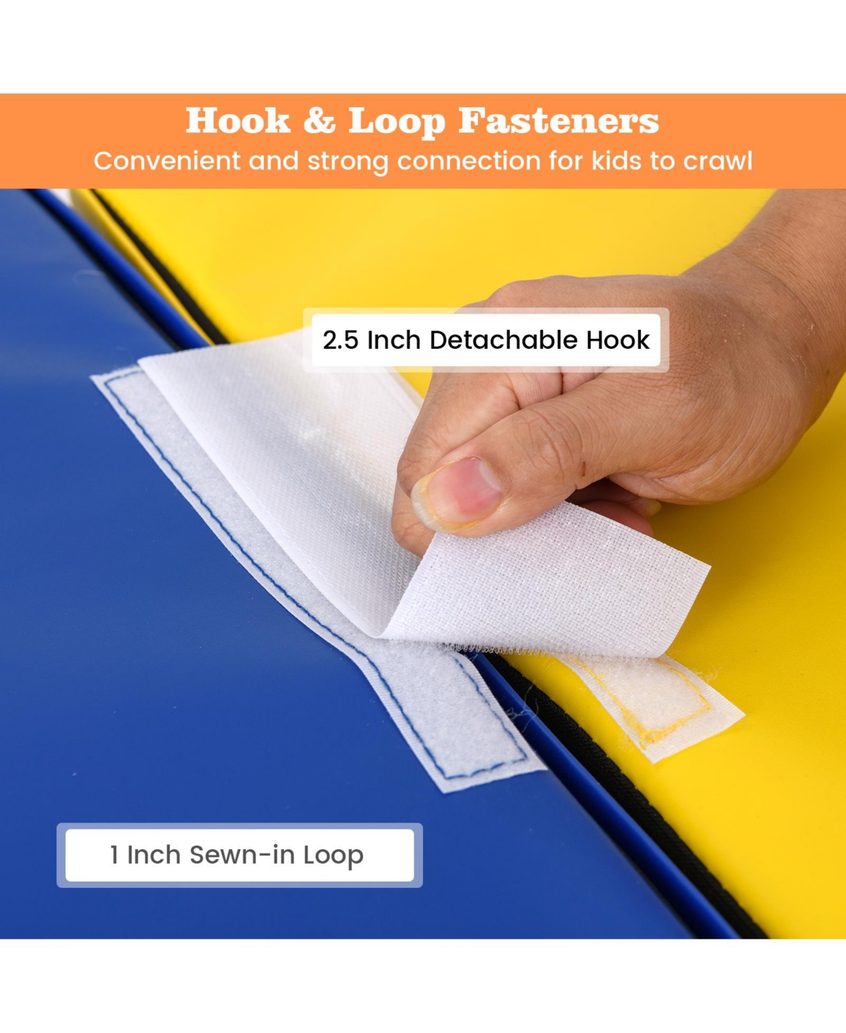 Skonyon 4-Piece Climb and Crawl Foam Block Play Set