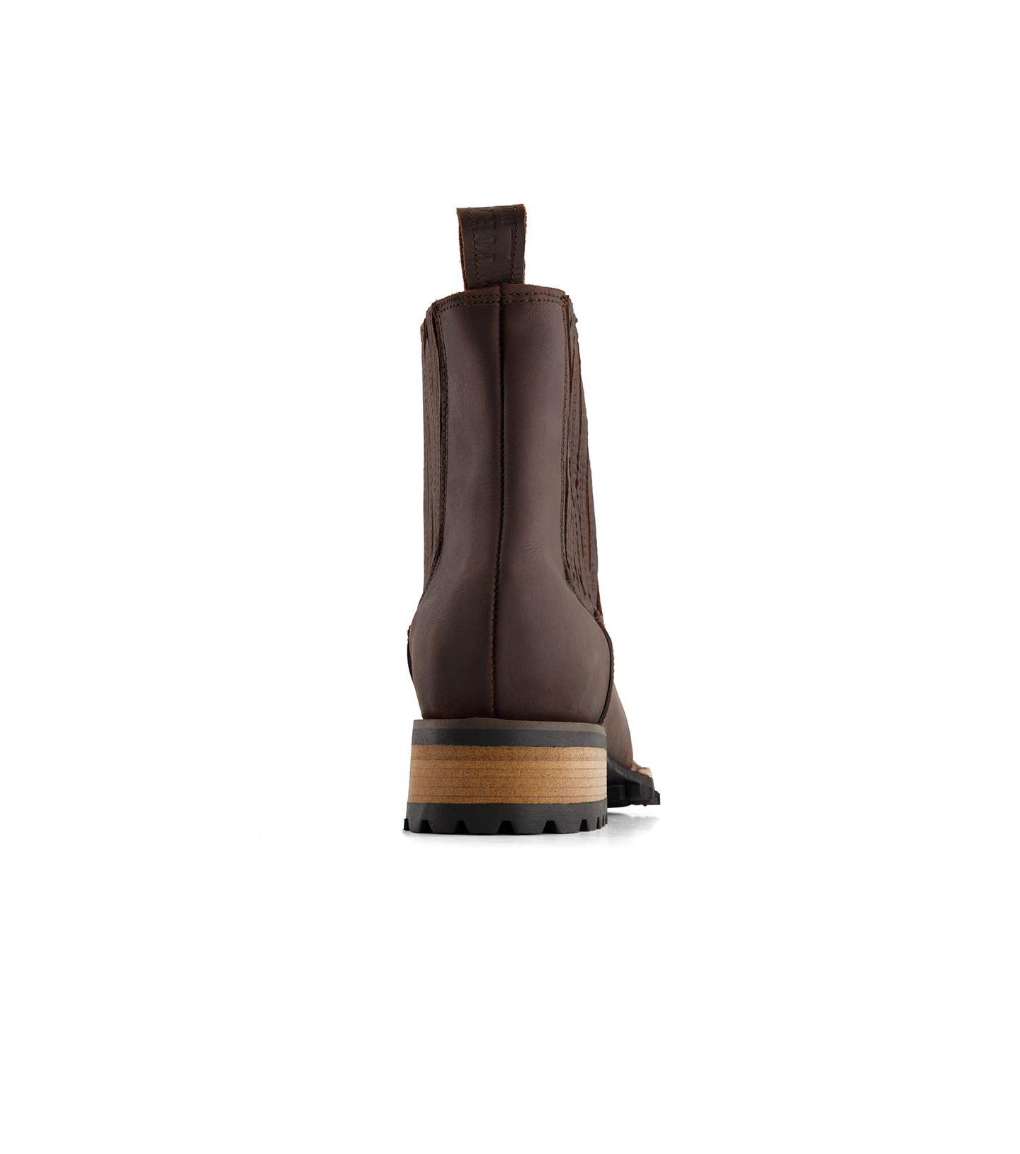 Мужские ботинки Forastero Leather Chelsea Boots with side Zipper, цвет: Коричневый — фото 7