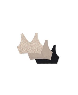 Maternity Paisley 3-Pack Maternity/Nursing Sleep Bras