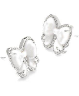 Haley Bow Stud Earrings