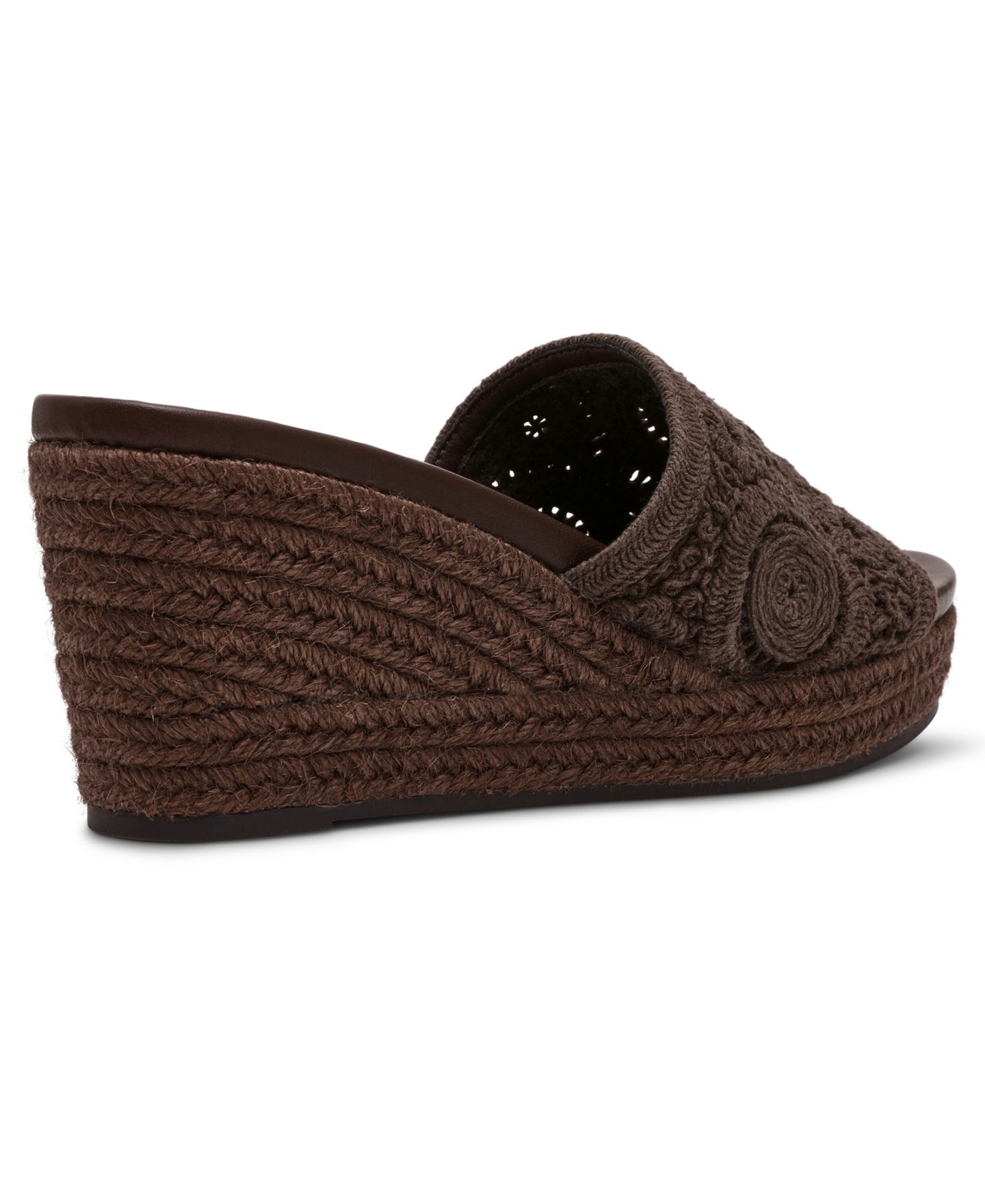 Женские сандалии Anne Klein Effy Espadrille Wedge, цвет: Коричневый — фото 6