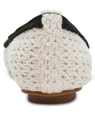 Women's Luci Crochet Cap Toe Ballet Flats