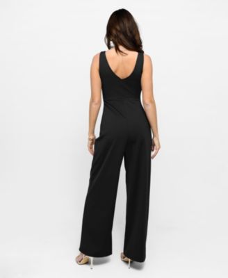 Women's Shapewear Slimming Wide-Leg Jumpsuit