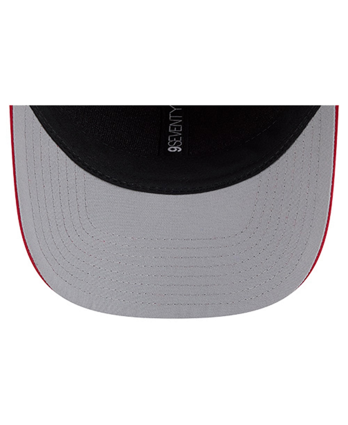 New Era Men's Red Tampa Bay Buccaneers Script 9SEVENTY Adjustable Hat