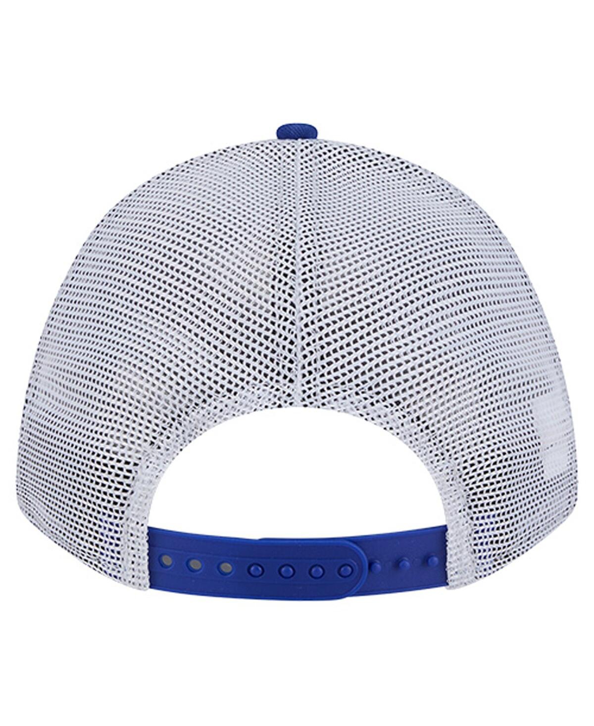 New Era Men's Royal Buffalo Bills Side Lines 9FORTY Adjustable Hat